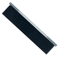 Рамка  2-местная (без перемычки), стекло, STEKKER, GFR00-7012-05М, серия Катрин, черный матовый 49605