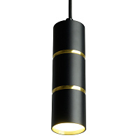 Светильник потолочный Feron ML1868  Barrel ZEN levitation на подвесе MR16 35W, 230V, чёрный, золото 55*180 48647 Светильник потолочный Feron ML1868  Barrel ZEN levitation на подвесе MR16 35W, 230V, чёрный, золото 55*180 48647