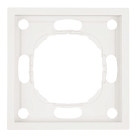 Рамка STEKKER, PFR00-5001-01 1-местная, серия Эмили, белый фарфор, soft touch 49884