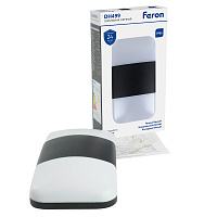 Светильник уличный светодиодный Feron DH499, 24W, 700Lm, 3000/4000/6400К, черный 51832 Светильник уличный светодиодный Feron DH499, 24W, 700Lm, 3000/4000/6400К, черный 51832
