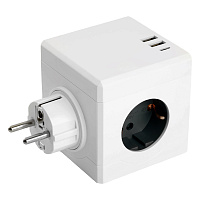 Разветвитель сетевой 3-местный с/з STEKKER ADP16-33-21, 250V, 16A, ABS пластик, белый 49231 Разветвитель сетевой 3-местный с/з STEKKER ADP16-33-21, 250V, 16A, ABS пластик, белый 49231