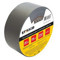 Армированная клейкая лента STEKKER INTP4-02148-40  0,21*48 мм, 40м, на тканевой основе, серый  39143 Армированная клейкая лента STEKKER INTP4-02148-40  0,21*48 мм, 40м, на тканевой основе, серый  39143