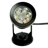 Светильник грунтовой на колышке (грунтовый) Feron.ONE SP2712 8W RGB 195-245V IP65 пластик 51749