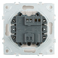 RSW10-5103-01 Выключатель 1-клавишный (механизм), STEKKER, 250В, 10А, серия Эмили, белый фарфор, soft touch 49865