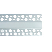 Профиль алюминиевый встраиваемый скрытый, серебро, CAB254