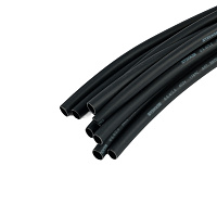Термоусадочная трубка клеевая STEKKER HSTG-953-100BK, длина 100 см., коэф. усадки 3:1 39754