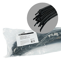 Термоусадочная трубка STEKKER HST-630-100 BK, длина 100 см., коэф. усадки 2:1, черный 39730