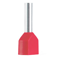 LD406-1008 Наконечник штыревой втулочный изолированный НШВИ(2) 1,0-8 (упаковка 100 шт) 50385 LD406-1008 Наконечник штыревой втулочный изолированный НШВИ(2) 1,0-8 (упаковка 100 шт) 50385