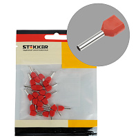 LD406-1008 Наконечник штыревой втулочный изолированный НШВИ(2) 1,0-8 (DIY упаковка 25 шт) 50402 LD406-1008 Наконечник штыревой втулочный изолированный НШВИ(2) 1,0-8 (DIY упаковка 25 шт) 50402