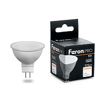 Лампа светодиодная Feron.PRO LB-1608 MR16 G5.3 8W 175-265V 6400K 38091 Лампа светодиодная Feron.PRO LB-1608 MR16 G5.3 8W 175-265V 6400K 38091