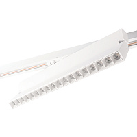 Светильник трековый светодиодный на шинопровод 18W, 1620 Lm, 4000К, 30 градусов, белый, Feron AL139 серия LensFold Артикул 51717