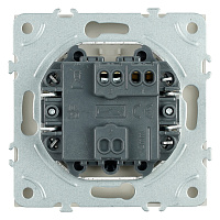 Выключатель 1-клавишный (механизм), STEKKER, 250В, 10А, серия Эмили, RSW10-5103-08, кашемир, soft touch 49891