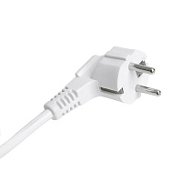 Удлинитель трехместный с/з  с выключ. STEKKER HM07-31-05 3x1мм2, 5м, серия Home (У16А-002), белый 49355