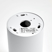 Светильник потолочный Feron ML175 MR16 GU10  35W 230V, белый, хром 32634 Светильник потолочный Feron ML175 MR16 GU10  35W 230V, белый, хром 32634