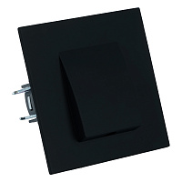 Кабельный вывод (механизм), STEKKER, серия Мия, RST00-3119-05, черный бархат 50467