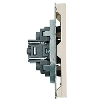 Заглушка (механизм), STEKKER, серия Эмили, RST00-5116-08, кашемир, soft touch 49909 Заглушка (механизм), STEKKER, серия Эмили, RST00-5116-08, кашемир, soft touch 49909