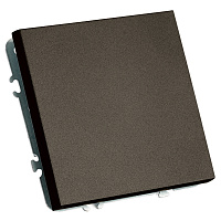 Переключатель перекрестный 1-клавишный (механизм), STEKKER, 250В, 10А, серия Эмили, RSW10-5110-09, антрацит, soft touch 49923